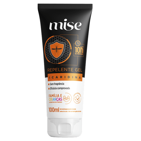Repelente Mise Icaridina Família 10h de Proteção Gel - 100ml